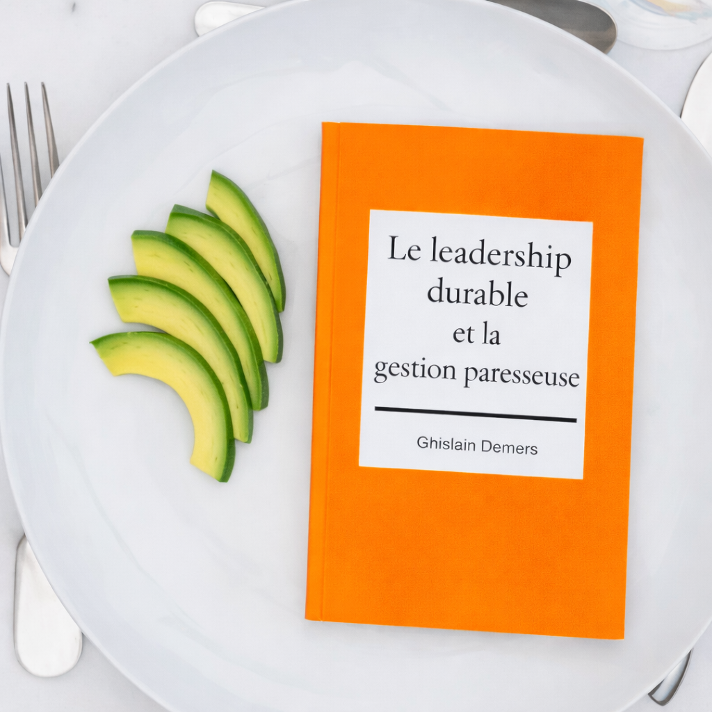 Maquette du livre Le leadership durable et la gestion paresseuse